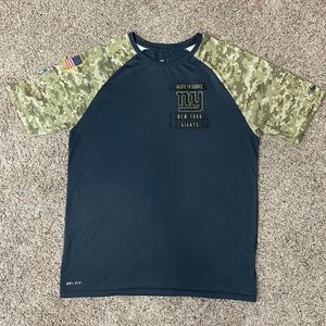 NFL NY Giants Salute To Service Youth Large Shirt